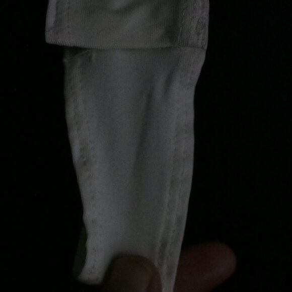 H&M | NWOT Cream Sequins V-neck Bodysuit - Picture 3 of 3